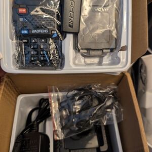 Black Portable Two-Way Radio